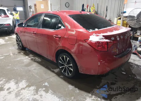 2018 Toyota Corolla Se from USA, damaged, VIN 2T1BURHEXJC091402